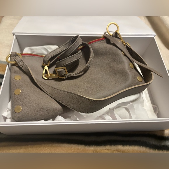 Hammitt Kyle Small in Pewter & Brushed Gold New in Box - Picture 2 of 8